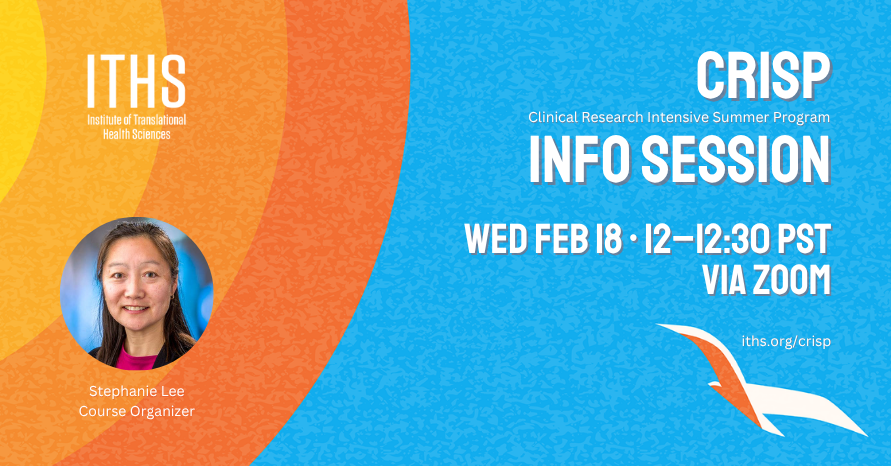 CRISP 2026 Info Session 3 @ Online Event