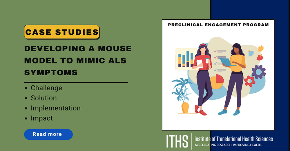Developing a mouse model to mimic ALS symptoms