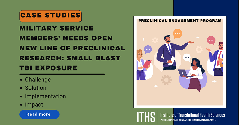 Military service members needs open new line of preclinical research - small blast tbi exposure