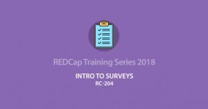 Intro to Surveys (RC-204) - 11/20/2018 @ Health Sciences Library, TRAIL Room (T216) | Seattle | Washington | United States